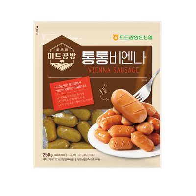 도드람 미트공방 통통비엔나 250g